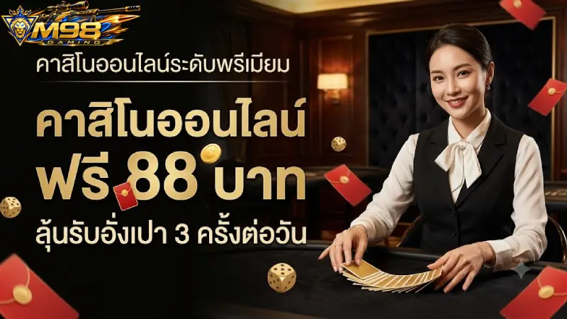กิจกรรมพิเศษแจกอั่งเปาฟรีและโปรแนะนำเพื่อน M98